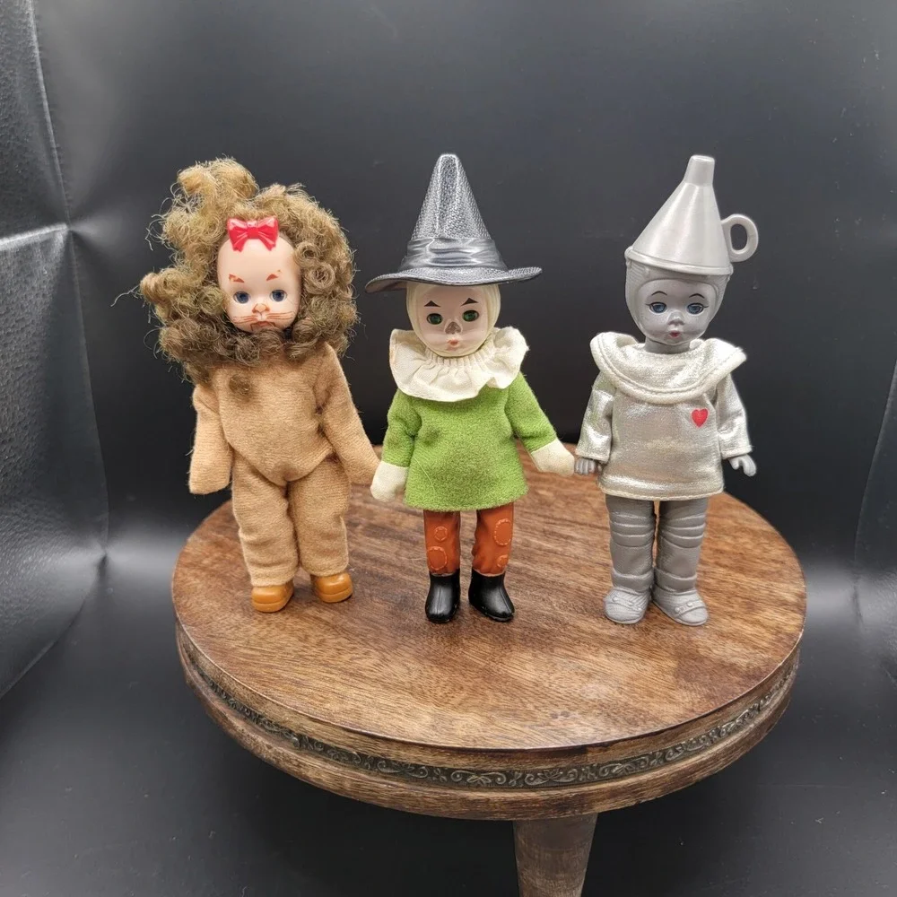 Madame Alexander Wizard of Oz Scarecrow Tin Man Cowardly Lion
